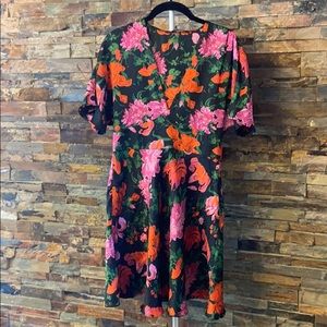 Zara floral dress